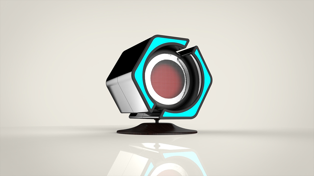 創(chuàng)意音箱「聲之形」 畢業(yè)設(shè)計(jì)中的產(chǎn)品外觀與模型設(shè)計(jì)探索